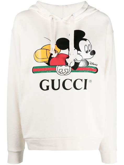 gucci mickey mouse hoodie black|More.